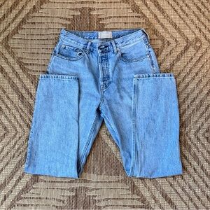 Everlane High Rise Straight Cheeky Jean